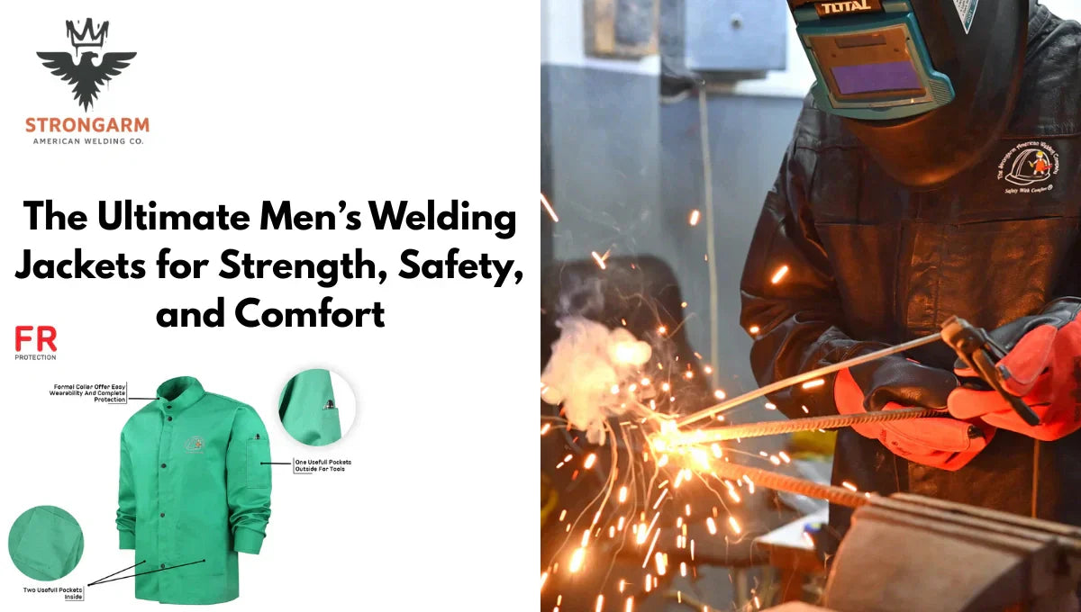 The Ultimate Men’s Welding Jackets for Strength, Safety, and Comfort